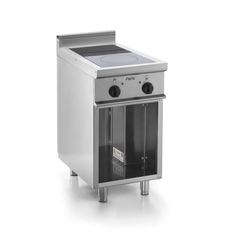 Cuisinière induction - 2 zones - 7 kW - E7/CUI2BAL - Fourneau électrique sur meuble - Saro