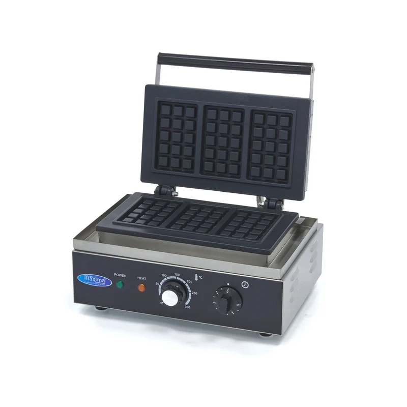 Gaufrier professionnel - Triple - Maxima
