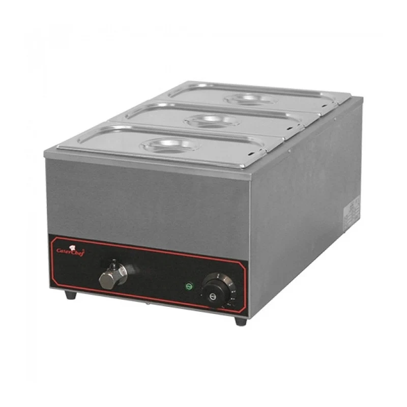 Bain marie 3 x GN 1/1 150 mm - Caterchef star