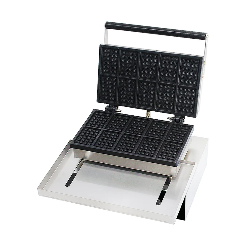 Gaufrier 10Pcs Gaufre De Bruxelles