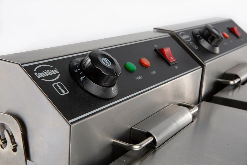 Friteuse Posable Electrique 2X8 L
