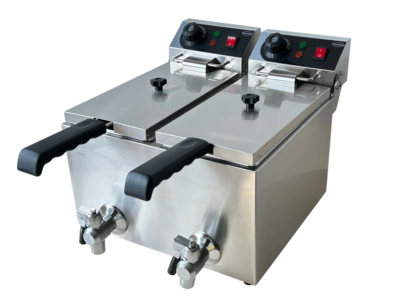 Friteuse Posable Électrique 2X4 L