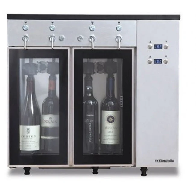 Distributeur vin 4 verres Modèle SOMMELIER4 - KlimaItalia