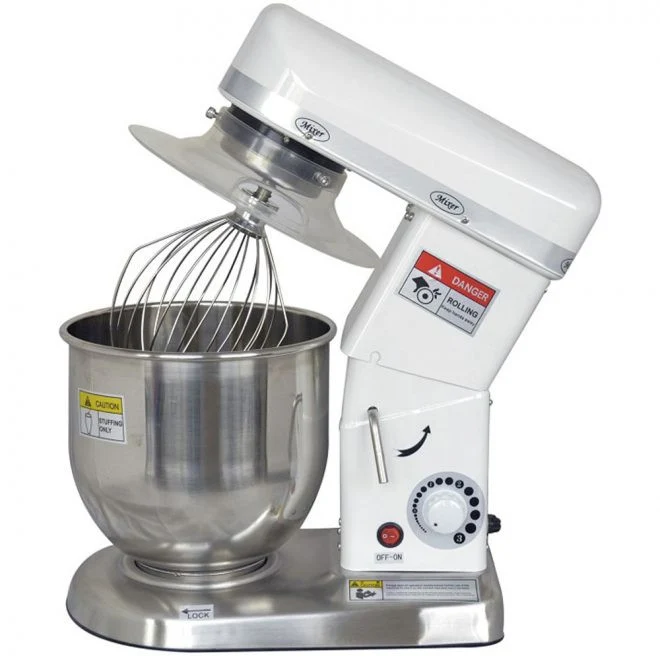 Batteur mélangeur - 10L - 380x235x445mm - 0-1000 rpm - 3 ustensiles - Mec