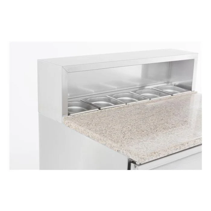 Table réfrigérée pizza 2 x GN 1/1 ou 5 x GN 1/6 - 230 L - Combisteel