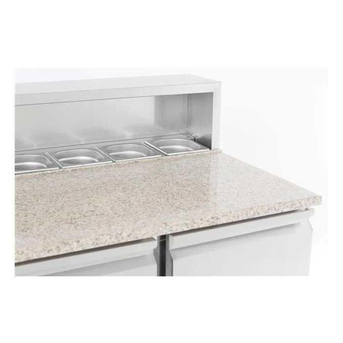 Table réfrigérée pizza 2 x GN 1/1 ou 5 x GN 1/6 - 230 L - Combisteel