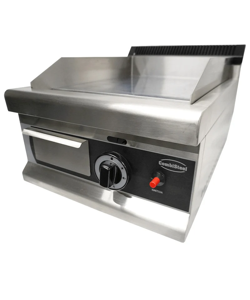 Plancha gaz chromée 1 brûleur - Combisteel