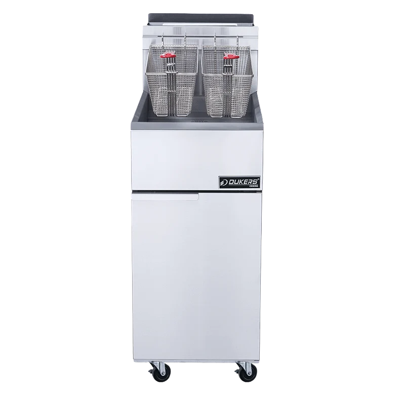 Friteuse à gaz - NG - GPL - 25 litres - 4 brûleurs - DCF25L