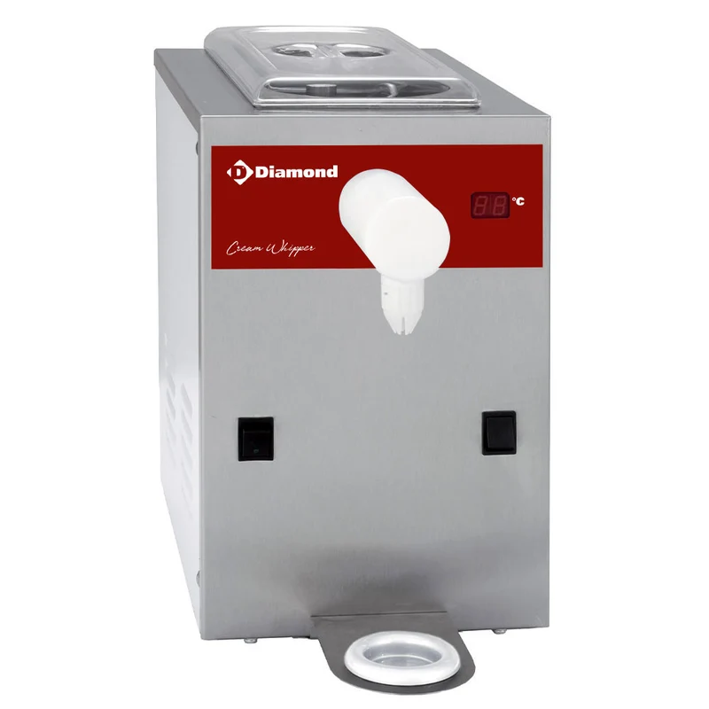Machine réfrigérée à chantilly inox 5 litres - Réf. MCV/5 - 0,4 kW - Diamond