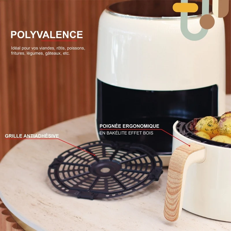 Friteuse à air chaud Colorama 4,5L