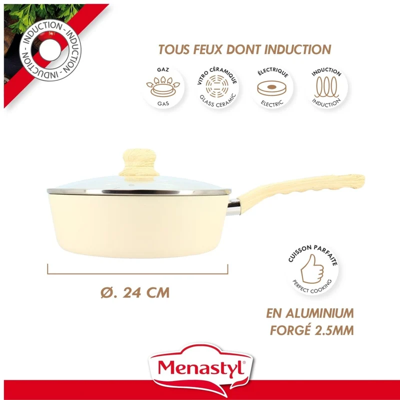 Sauteuse Colorama 24 cm
