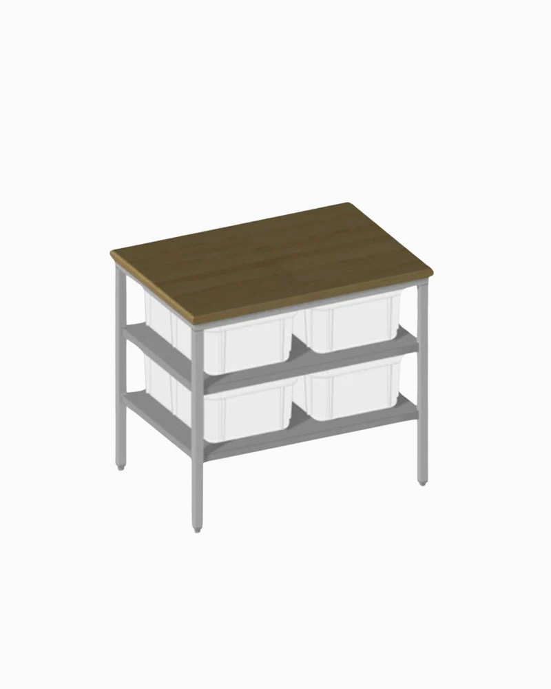 Tables de boulage pour bac 35l.