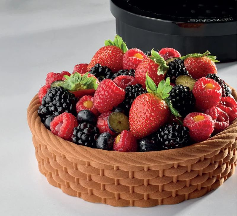 Moule slicone panier de fruits XL