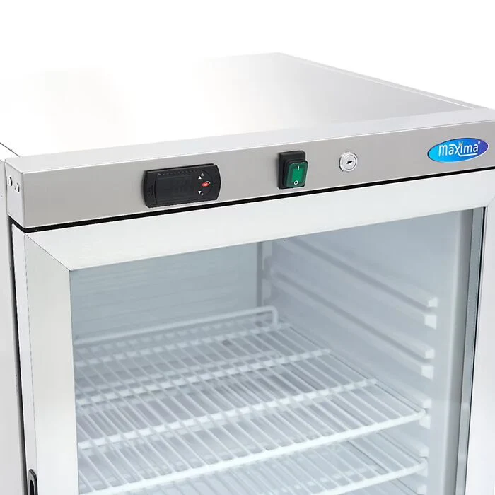 Table Top - 200 L - acier inoxydable - avec porte en verre