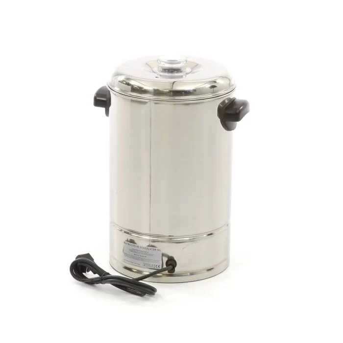Percolateur à café - 10 L - 80 tasses - filtre à café amovible