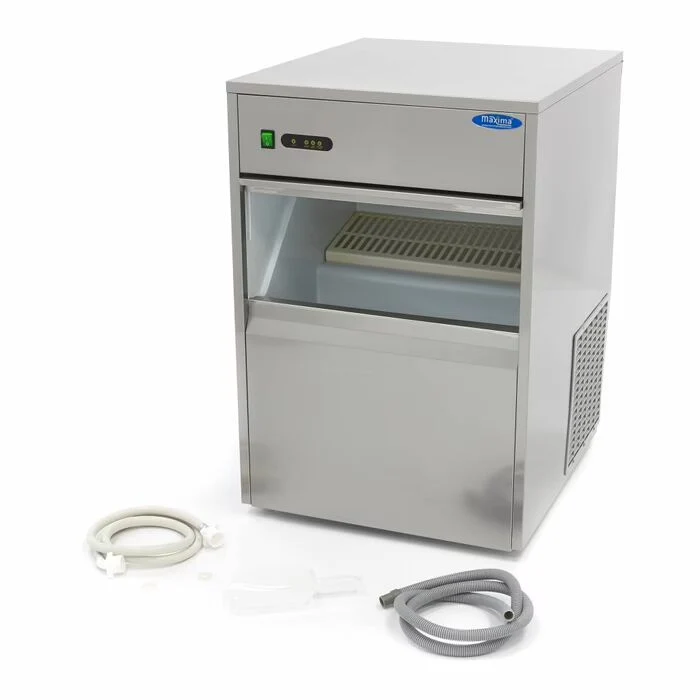 Machine à glaçons - 28 kg/jour - glaçons creux - refroidissement par air