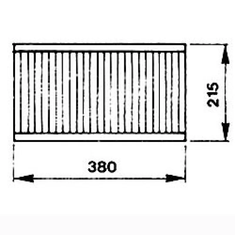 1/2 grille de cuisson 380 x 215 mm - Accessoires Réfrigération - Diamond