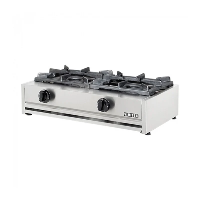 Réchaud 2 zones gaz naturel - Vimitex