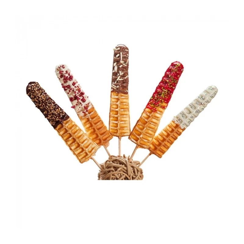 Bâtonnets en bois pour gaufre - 1200 pièces - Accessoire gaufrier - Neumärker