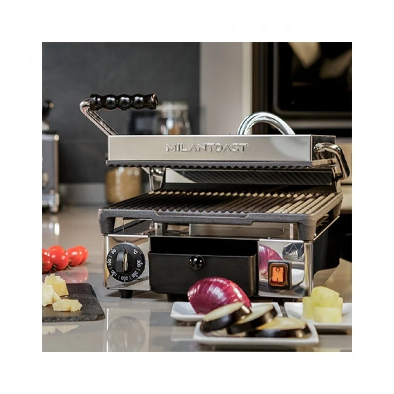 Grill de contact rainurée-rainurée - Réf. 420070 - 1730 W - MILAN TOAST