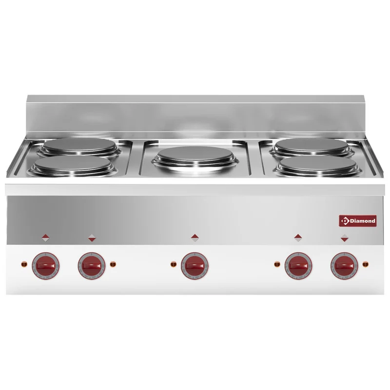 Cuisinière électrique-5 plaques - Diamond