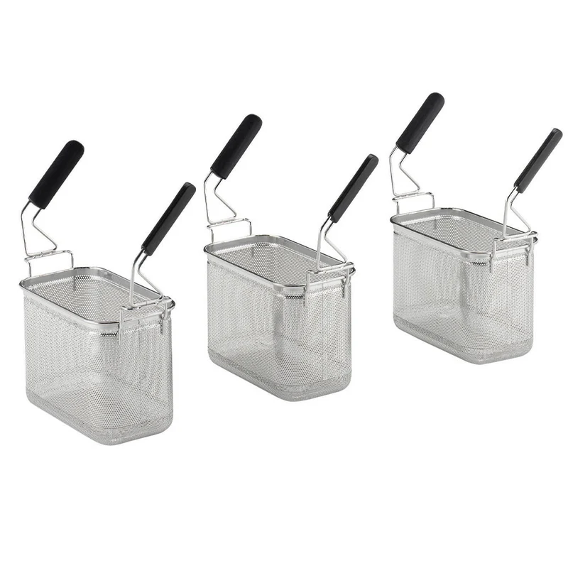 Ensemble 3 paniers 40 lt - 3x GN 1/3 pour cuiseur pâtes - Diamond