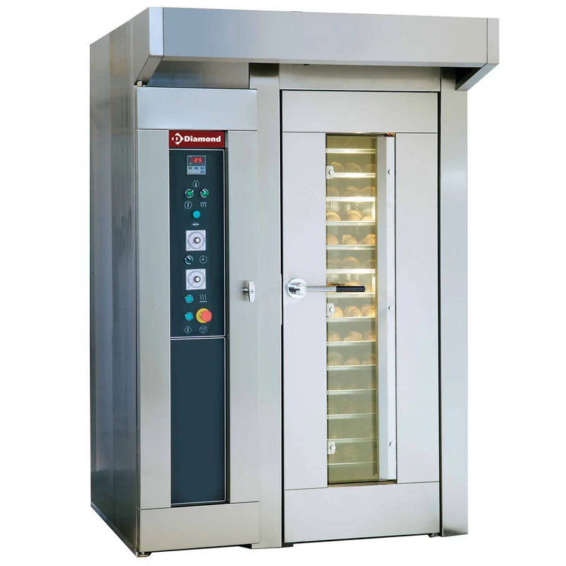 Four rotatif boulang pâtisserie 15/18 niveaux - 28 kW - Diamond