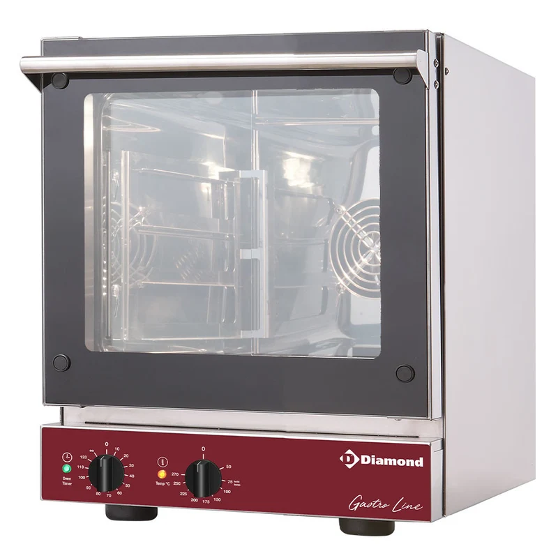 Four à convection électrique 4x GN 2/3 - Réf. GASTRO23/X-S - 2,7 kW - Diamond