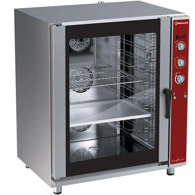 Four à convection électrique 10 x en GN - 14 kW - Diamond