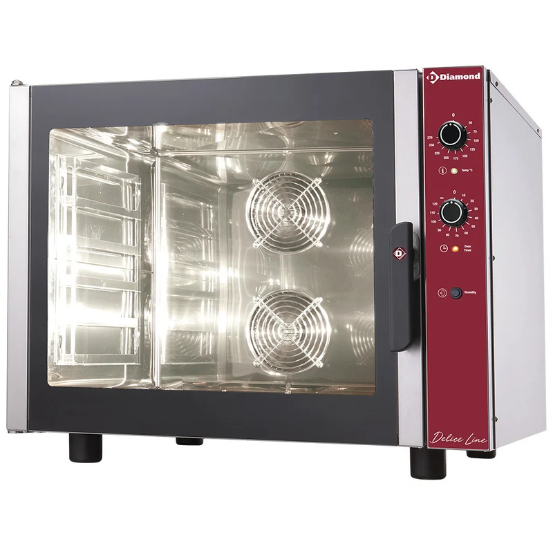 Four à convection - 6x 600x400 mm + humidificateur - 7,9 kW - Diamond