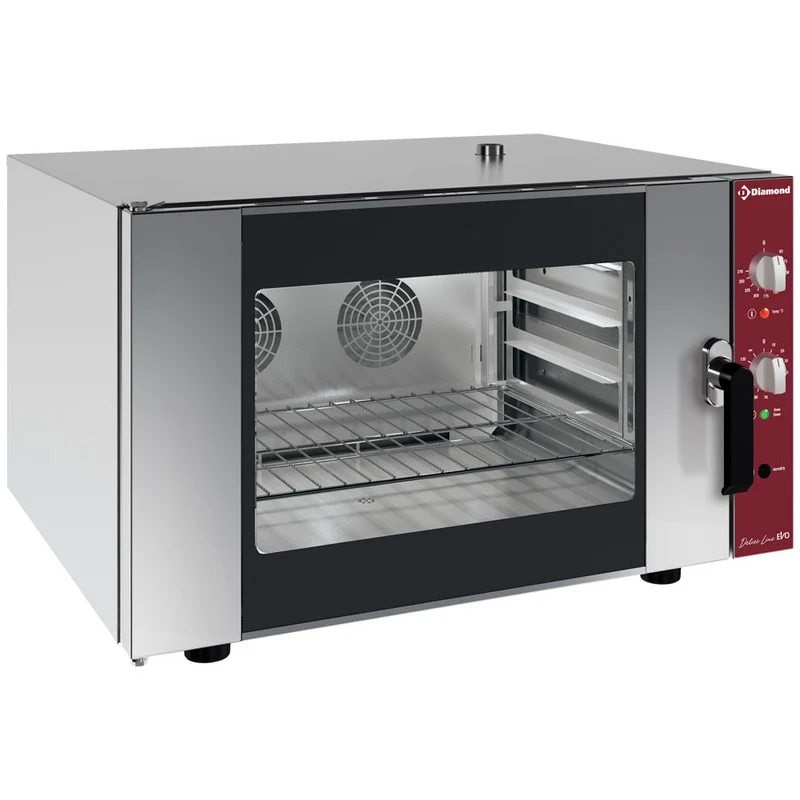 Four à convection 4x 600x400 mm- humidificateur - 6,4 kW - Diamond