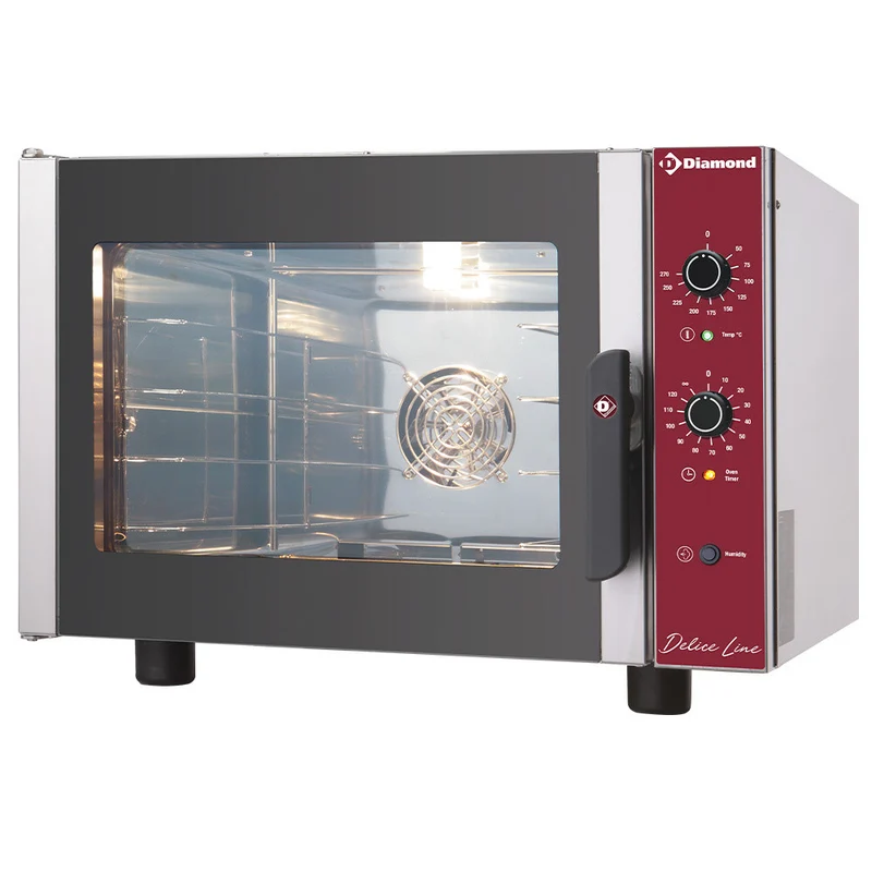 Four à convection 4x 460x340 mm + humidificateur - 3,3 kW - Diamond