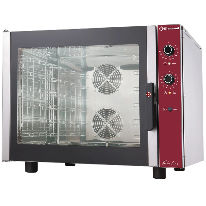 Four électrique convection 6x GN1/1 + humidificateur - 7,9 kW - Diamond
