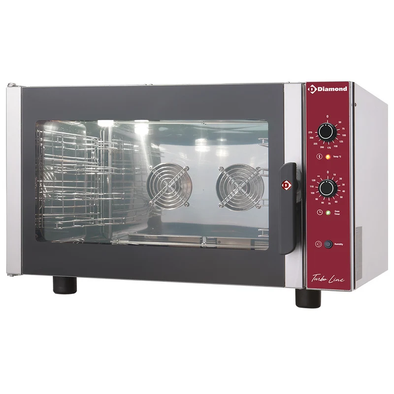 Four à convection électrique 4xGN 1/1 + humidificateur - 3,6 kW - Diamond