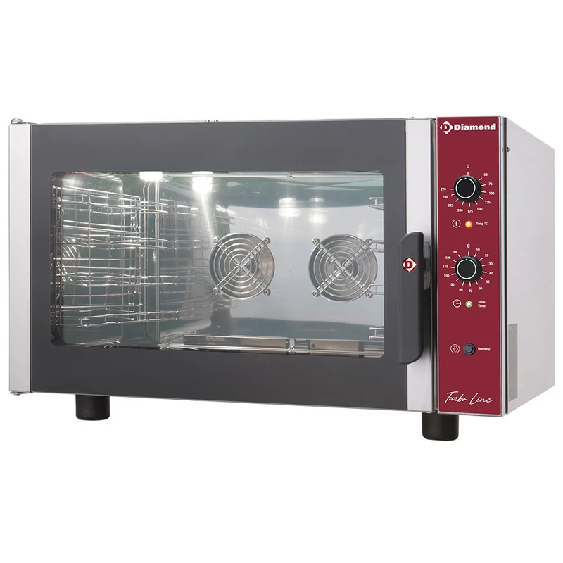 Four électrique à convection 4x GN 1/1 / humidificateur - 6,5 kW - Diamond