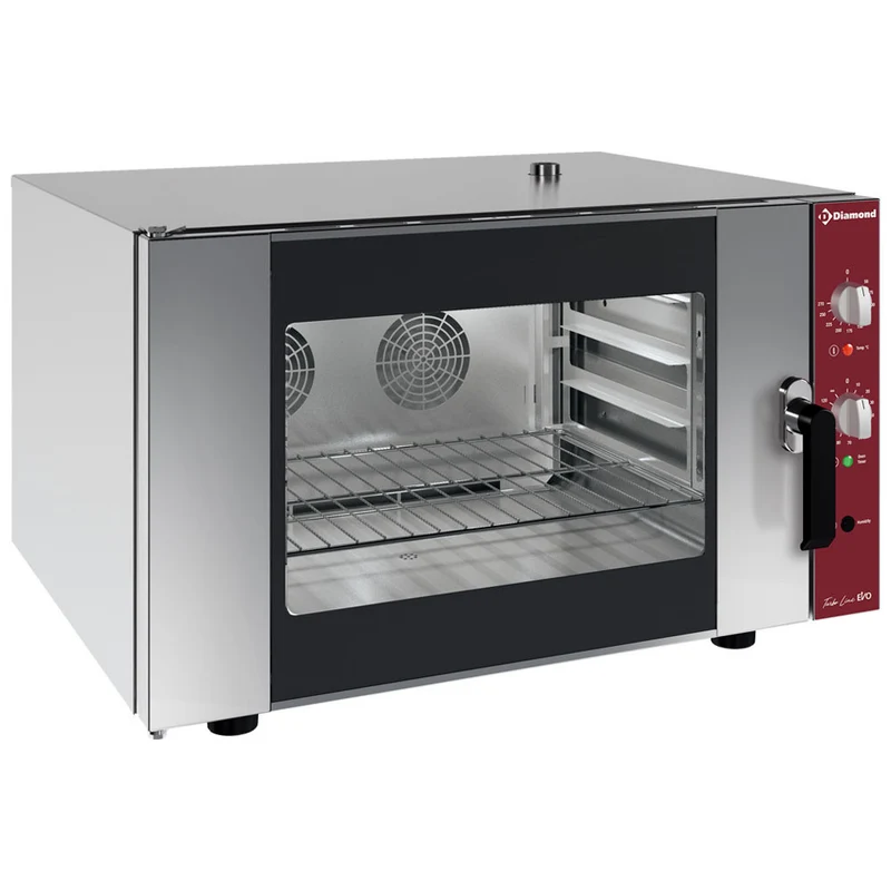 Four électrique - convection 4xGN 1/1- humidificateur - 6,4 kW - Diamond