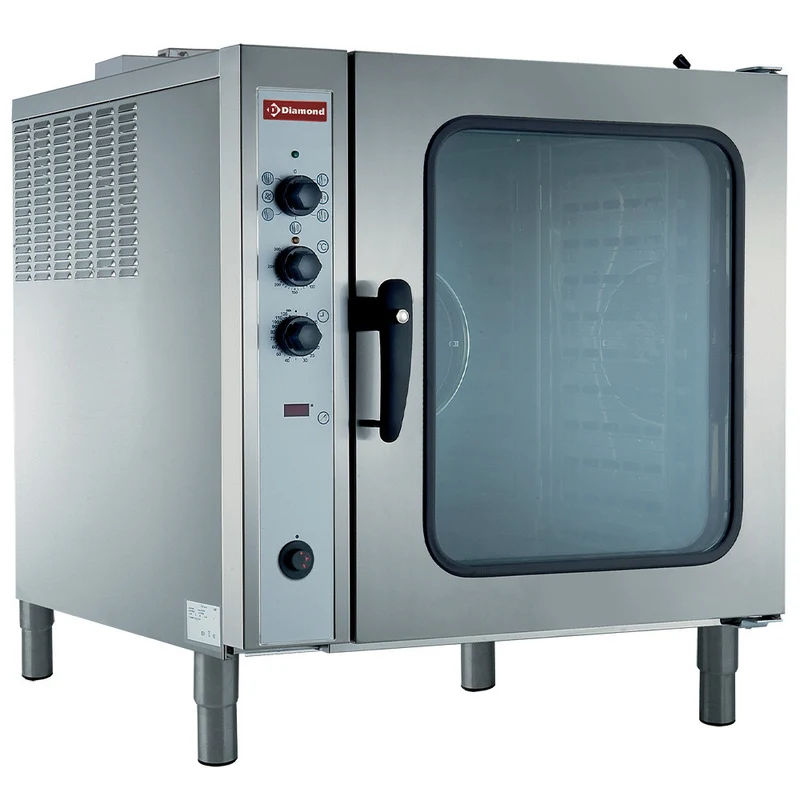 Four électrique convection -10x GN 2/1 - humidificateur - 24,5 kW - Diamond