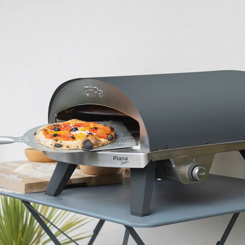 Piana Sedici Gaz • Four à pizza à gaz 16" • Ardoise