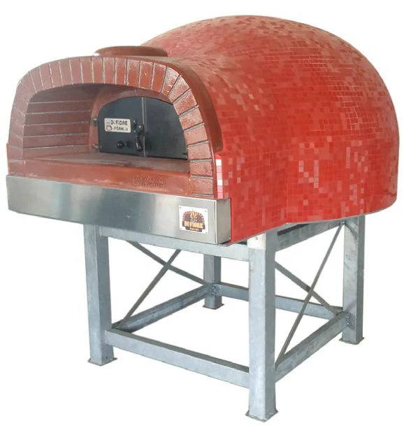 Roma - Forno Professionale Rotante a Legna per Pizza