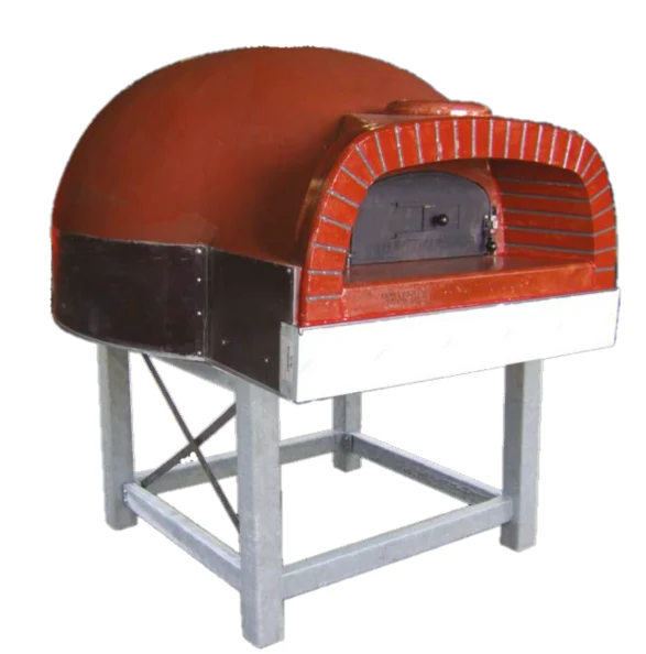 Roma - Forno Professionale Rotante a Legna per Pizza