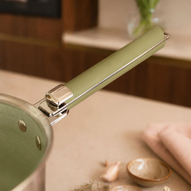 Sauteuse Aglaé 24cm en acier inoxydable