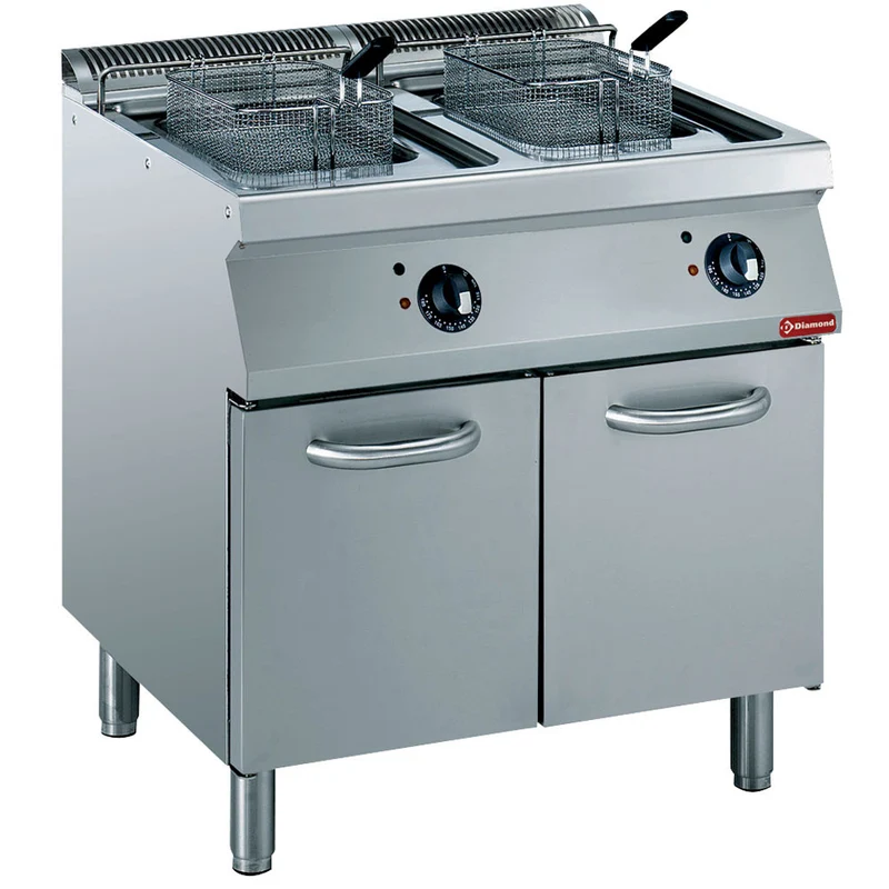 Friteuse électrique - 2x 15 litres - Réf. E17/F30A8-230/3--N - Diamond