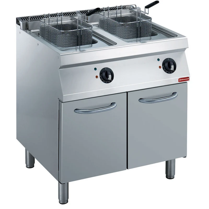 Friteuse électrique 2x 14 litres - 17,4 kW - Diamond