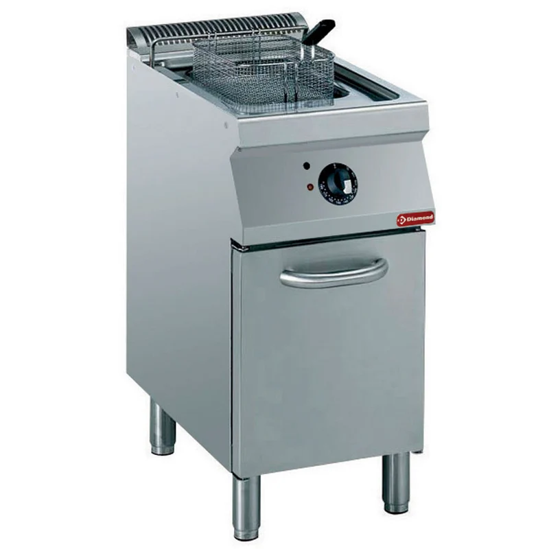 Friteuse électrique en-y-15 litres /armoire - 10 kW - Diamond