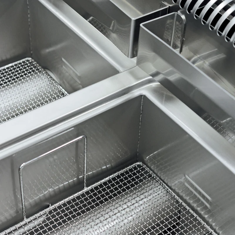 Friteuse gaz,1 cuve 8 litres - Diamond