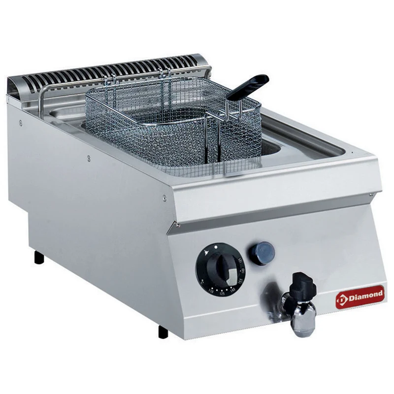 Friteuse gaz cuve en -y-7 litres - Diamond