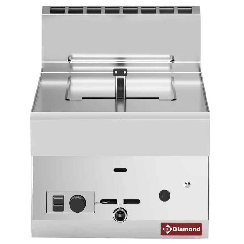Friteuse gaz 1 cuve de 8 litres - Réf. G65/F8-4T-N - Diamond