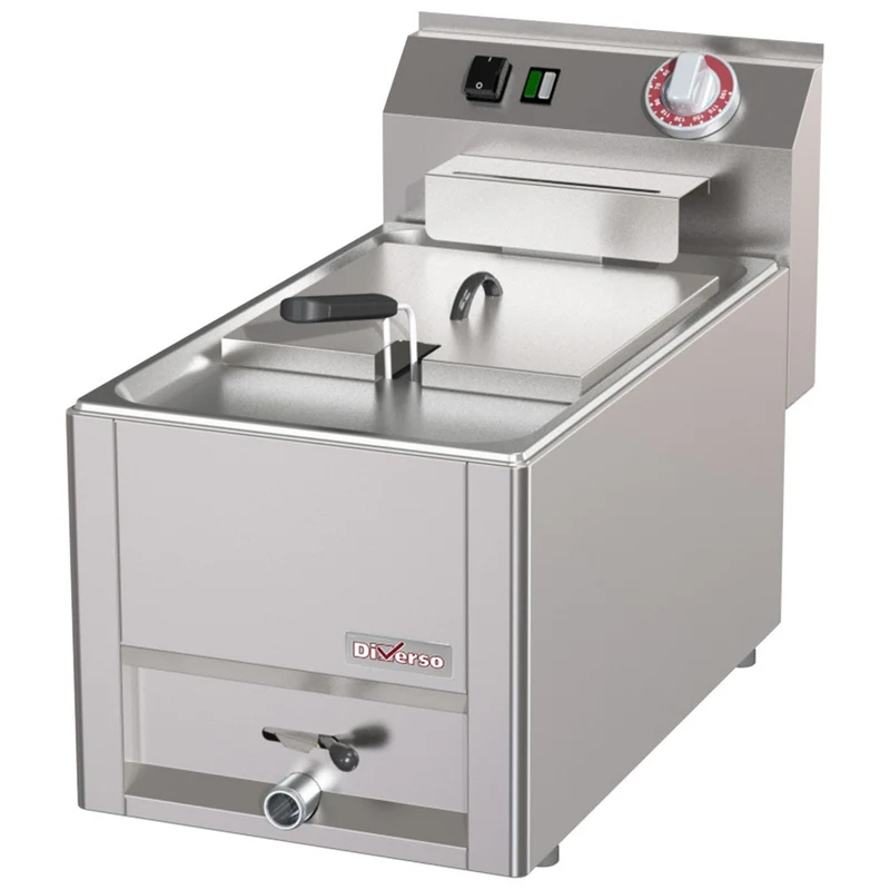 Friteuse électrique 8 litres - Diverso - 3 kW - Diamond