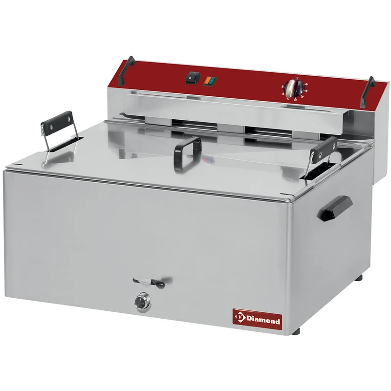 Friteuse électrique- 16 litres -inox - Diamond