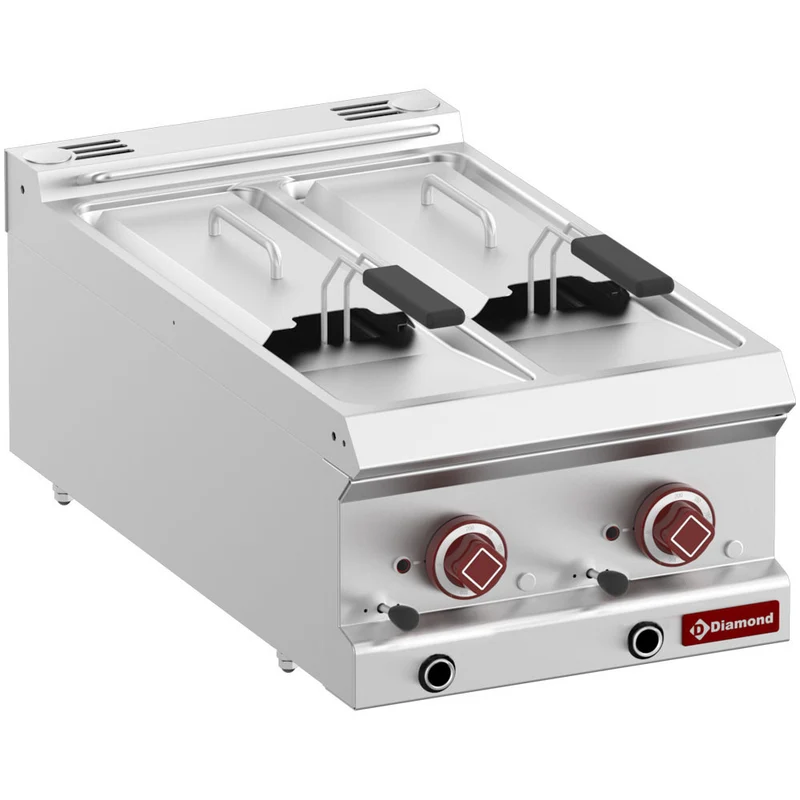 Friteuse électrique 2 cuves 7 litres - 10,5 kW - Diamond